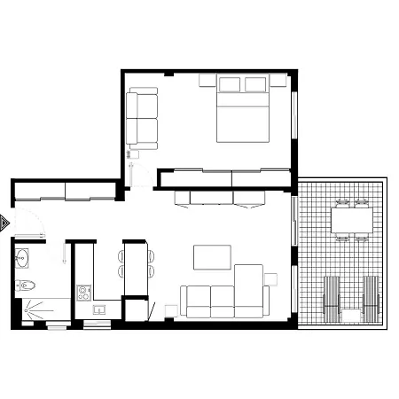 Апартаменты Floor View By Altamarhomes Лос Кристианос